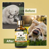 NEW Yeast Infection Treatment For Dogs, Yeast Infection Drops For Dogs, 2 oz