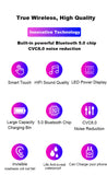 New F9-5C TWS BT 5.0 Oplaadbare Wireless earphones