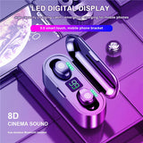 New F9-5C TWS BT 5.0 Oplaadbare Wireless earphones