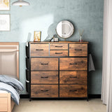 NEW Sienna-Marie 10 - Drawer Dresser - 17 Stories - Rustic Brown- Retails for $175+