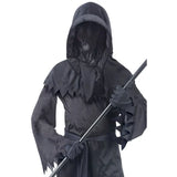 New Fun World Fade In Out Phantom kids Halloween Costume for Child Sz Medium Fits Sz 8-10, Eyes fade in & out