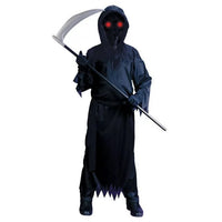 New Fun World Fade In Out Phantom kids Halloween Costume for Child Sz Medium Fits Sz 8-10, Eyes fade in & out