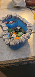NEW 14 Piece Fairy Garden Miniature Pond Kit, includes everything you need to make fairy pond! Great reviews online