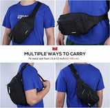 NEW Fanny Pack For Women & Men Waist Pack Hip Bum Bag with Multi-Pockets Large Capacity