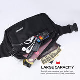 NEW Fanny Pack For Women & Men Waist Pack Hip Bum Bag with Multi-Pockets Large Capacity
