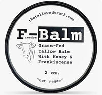 New F-Balm Anti-Aging Tallow Balm 2 oz - All Purpose Grass-Fed Tallow Balm made in Canada by The Tallowed Truth