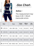 New FEOYA Long Sleeve Swimsuits for Women Boyleg Rash Guard Athletic Surf One Piece Bathing Suit UPF 50+ Modest Swimwear Sz M