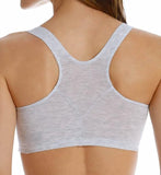 NEW Hanes Cooling Comfort Women's Bralette Pack, X-Temp, ComfortFlex Fit, Light Grey, Sz XL