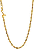 New U7 20 inch Figaro cuban chain gold 3mm Necklace, Men's Stainless Steel 18K gold plated