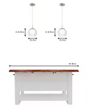 NEW Retails $105, Melinda 40-Watt Equivalence Chrome Integrated LED Mini Pendant