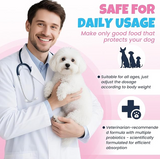 NEW Liquid Collagen for Dogs Added Natural Pet Probiotics, 2oz (60ml) Enhance Joint Supportand Mobility, Collagen for Dogs Relieve Pet Skin Allergies, Itching, Suitable for Cats and Dogs, BB: 12/27