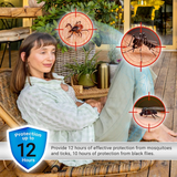 NEW Retails $13+ ™ Travel Size 12-Hour Deet-Free Insect Repellent Pump Spray, 100Ml