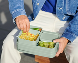 NEW Retails $52, Take a Break bento lunchbox midi - Vivid mauve