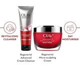 NEW Retails $46, OLAY Regenerist Gift Set (Cleanser 100g + Cream 50g)