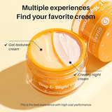 NEW Sealed SPODARE Day/Night Cream Set, Anti-Wrinkle Hydrating Day Gel with Vitamin C, Firming Renewal Night Cream with Vitamin A, 2-in-1 Anti-Aging Duo for All Skin Types, 2 * 1.7 Fl Oz, BB: 08/28