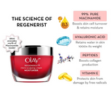 NEW Retails $46, OLAY Regenerist Gift Set (Cleanser 100g + Cream 50g)
