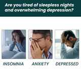 NEW Sealed, Insomnia And Depression Drops Body Care Drops Relieve Body Stress And Fatigue Care Soothing Sleep Care Oil Melatonin Drops Adult Help Night Sleep Improve Insomnia For Adult Massage Oil Skin Care Essential Oil (30ml), Exp: 07/11/26