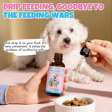 NEW Liquid Collagen for Dogs Added Natural Pet Probiotics, 2oz (60ml) Enhance Joint Supportand Mobility, Collagen for Dogs Relieve Pet Skin Allergies, Itching, Suitable for Cats and Dogs, BB: 12/27