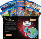 NEW Retails $135, Let’s Explore Earth & Space Science, 15 Book Set, Grade 1 Level