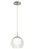 NEW Retails $105, Melinda 40-Watt Equivalence Chrome Integrated LED Mini Pendant
