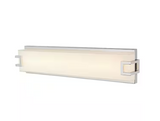NEW Retails $166, Grandale 23.25 in. Contemporary Chrome Dimmable LED Bath Vanity Light For Bathroom