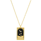 NEW Knight of Cups Tarot Card Pendant Necklace, symbolizes romance and creativity