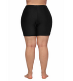 NEW Retails $50, Charmo Womens Plus Size Swim Shorts High Waisted Swimsuit Shorts Boyleg Swim Bottoms, Sz 3XL