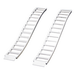 NEW Retails $250, CargoSmart Aluminum S-Curve Fixed Ramp Pair, 90-in Ready to use No Assembly Required