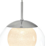 NEW Retails $105, Melinda 40-Watt Equivalence Chrome Integrated LED Mini Pendant