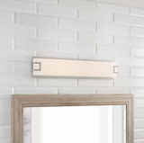 NEW Retails $166, Grandale 23.25 in. Contemporary Chrome Dimmable LED Bath Vanity Light For Bathroom