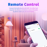 NEW RGBCW Color Changing Smart Bulb WIFI Control Dimmable Alexa Smart Led Light E27 E26 Smart Bulb Lamp Alexa google Home