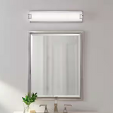 NEW Retails $166, Grandale 23.25 in. Contemporary Chrome Dimmable LED Bath Vanity Light For Bathroom