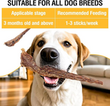 NEW Sealed Natural Beef Tail Bones for Dogs - Long-Lasting Dental Chew, Rawhide-Free & Digestible Dog Treats, Single Ingredient Grass-Fed Beef, BB: 05/27