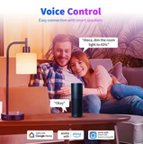 NEW RGBCW Color Changing Smart Bulb WIFI Control Dimmable Alexa Smart Led Light E27 E26 Smart Bulb Lamp Alexa google Home