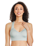 NEW Athletic Works Women's Racerback Bra, Sage Green, Sz L