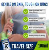 NEW Retails $13+ ™ Travel Size 12-Hour Deet-Free Insect Repellent Pump Spray, 100Ml