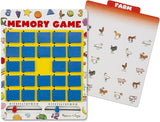 Brand new in package! Flip For fun Wooden Memory Game, includes 7 Playing Cards with great challenges for kids age 5+