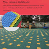 New Modular Interlocking Floor Tiles 44 Pack (Green & Blue Only) Great for play floor areas indoors or out