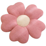 New Flower Shaped Throw Pillow Butt Cushion Plush Floor Pillow Seating Cushions Decor Plush Pillow for Bedroom Sofa Chair