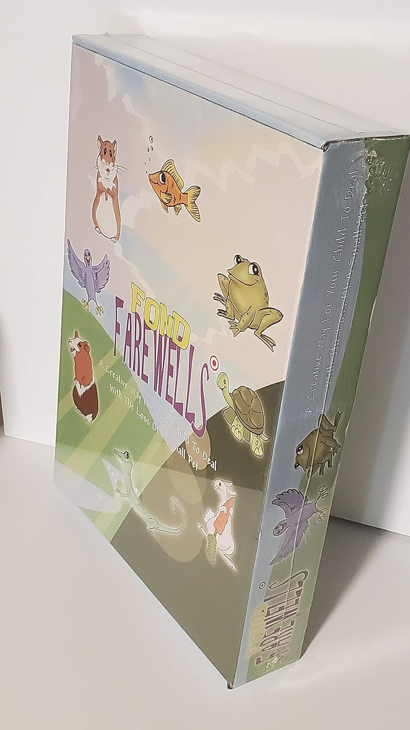 New Fond Farewells Small Pet Burial Kit for Chinchilla, Guinea Pig, Degu, Hamster, Gerbil, Pet Rat & Other Small Animals