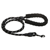 New Formydoggy™ Premium Quality Nylon Reflective Leash 5ft, Black! It will be the last leash you buy in your life!