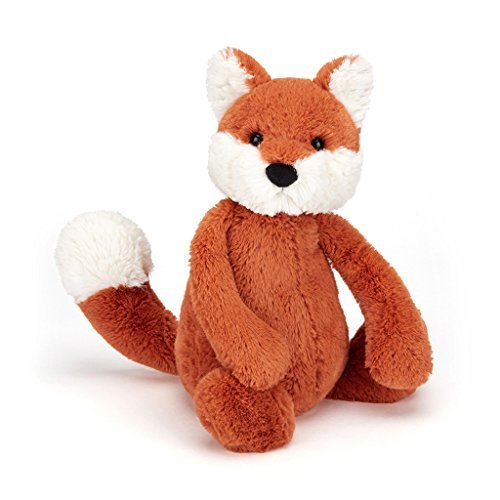 New with tags! Jellycat Bashful Fox Cub Stuffed Animal, Medium, 12 inches
