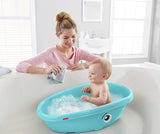 New Fisher-Price Baby to Toddler Bath Whale of a Tub with Removable Infant Seat and Drain Plug Retails $45+