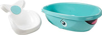 New Fisher-Price Baby to Toddler Bath Whale of a Tub with Removable Infant Seat and Drain Plug Retails $45+