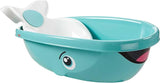 New Fisher-Price Baby to Toddler Bath Whale of a Tub with Removable Infant Seat and Drain Plug Retails $45+