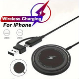 New FUKABO Magnetic Wireless Charger Desktop Pad for iPhone Pro Max Airpods PD Magnetic Phone Chargers Fast Charging Dock Station