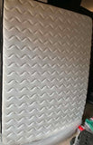 NEW MARNUR 10 inch Full Hybrid Mattress with Gel Infused Memory Foam, Medium Firm, Euro Top NOTE: REMOVABLE COVER HAS DIRT ON SIDES FROM TRANSPORT! The cover can be washed, mattress is new, see pics
