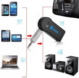 NEW SS v3.0 Car Bluetooth Device with Audio Receiver, 3.5mm Connector, MP3 Player (Black)
