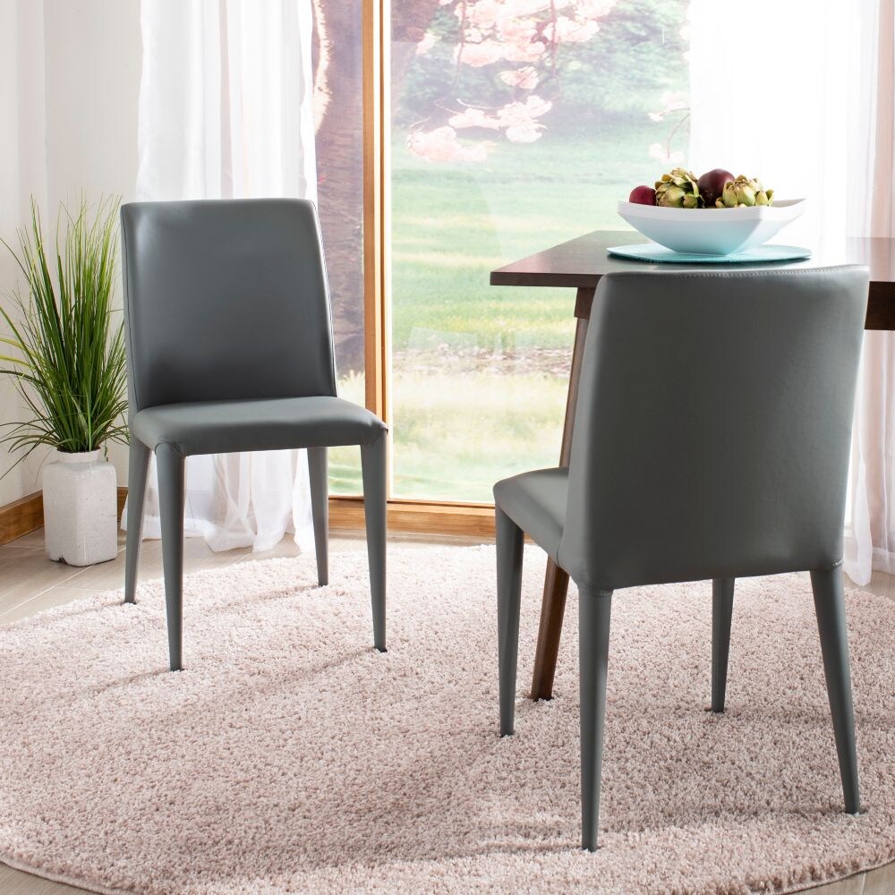 New Wayfair Winston Porter Neally Dining Table & 4 Ultra Soft Faux Leather Safavieh Dining Chairs! Retails $1800+