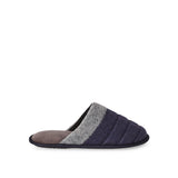 New George Men's Slip On Slippers Navy/Grey Sz M